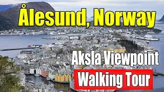 Alesund Norway Aksla Viewpoint Walking Tour Cruise Port Fjellstua