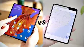 Samsung Galaxy Fold VS Huawei  Mate X | OFFICIAL COMPARE 2019