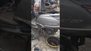 tvs Jupiter bs6 New model ⚙️ gear box problem solved #automobile #tvsmotorcompany #tvsmotors