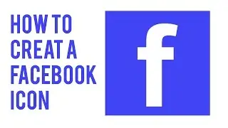 facebook icon | how to creat a facebook logo | Photoshop Effects | How to learn Photoshop