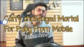 1 VS 1 TDM Match Carryminitai challenge to mortel  on 16 th March...