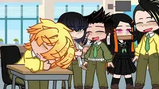 Zenitsu&rsquo;s sleep mode gone wrong||!⚠️Blood warning!⚠️||Demon slayer||Kimetsu No Gakugen AU||Gacha