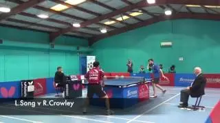 Liu Song v Ryan Crowley - Match 3 - Drumchapel TTC v Cardiff City TTC