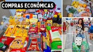 COMPRAS DO M&Ecirc;S COM 300 REAIS