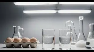 Эксперимент с плавающим яйцом 🥚✨ | Тонет или всплывает?
