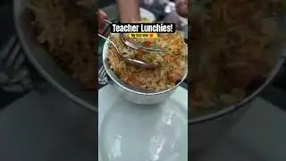 Teacher lunch break#shorts #food #foodie #teachervlogs #teachervlog #biryani #chicken #ytshorts #zen