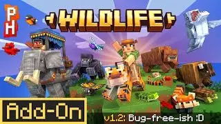 WILDLIFE Add-On | NUEVO ADDON PARA MINECRAFT BEDROCK 1.21+ 2026 MARKETPLACE NEW.