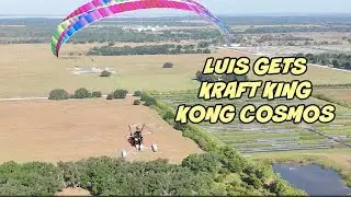 Luis feels the POWER with his new Kraft King Kong Paramotor