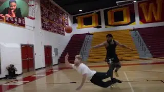 FEETWORK! Reacting To PHYSICAL 1v1 Basketball Rematch Against TJass!
