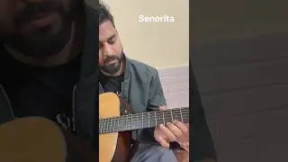 Senorita - Shawn Mendes | EASY Guitar Tabs & Tutorial #shorts #guitar #ytshort  #senorita