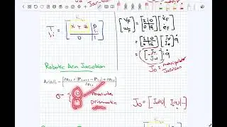 Jacobin Matrix, Robots velocity kinematics