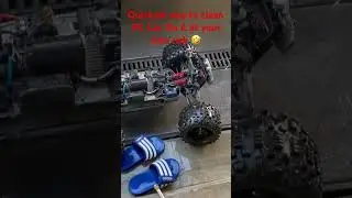 Quickest way to clean RC car, do it at your own risk🤣