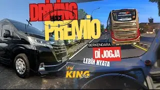 Berkendara di kota jogja menggunakan hiace premio paling hits se jogja