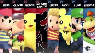 Super Smash Bros. Ultimate - Battle #2981 Team Ness VS Team Lucas