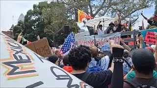 No Kings Protest Crowd Dispersal Los Angeles Bike Visual PT2 6/14/25 #breakingnews 