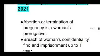 Medical Termination of Pregnancy Act,1971 / MTPAct,1971 / MTP (Amendment)Act,2021 / Deepali Byouhar