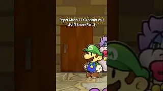 What's behind this secret door in Paper Mario The Thousand Year Door?