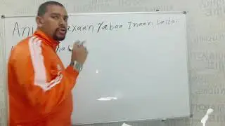 Casharka Calamadda Jogsi (.) barashada afka soomaaliga youtube