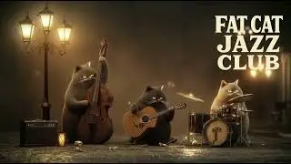 Soft Cozy Jazz at Night ☕ Relaxing Street Jazz for Focus, Work & Calm