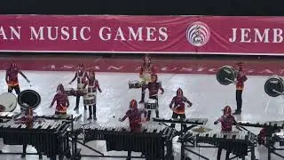 Lucena West 1 Drum and Lyre Corps @asianmusicgamesofficial1599 @Jember Indonesia