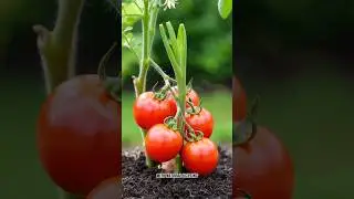 An 8-second timelapse shows a tomato seed growing from moist soil.