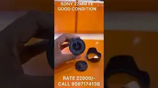 SONY 22MM FE GOOD CONDITION FOR MUTHUKUMARAN CAMERAS SHOP AVAILABLE 📸