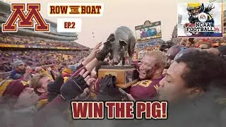 WIN THE PIG! Iowa VS Minnesota | Golden Gophers Dynasty NCAA14 EP.2