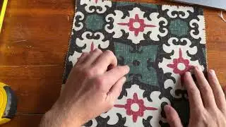 Comersan Fabrics Cartago Woven Red And Pine | Very Lightweight Woven Fabric | Home Decor Fabric |...