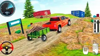Offroad SUV 4&times;4 Hammer Driving Simulator - Tow Car Mountain Climbing - Android Gameplay