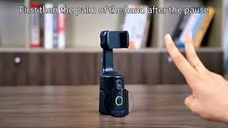 AI 360&deg; Smart Shooting Gimbal &ndash;Auto Tracking with Face & Object Recognition