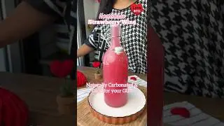🍓Homemade Strawberry Wine - Learn in 40 seconds ! 100% Natural -No added preservatives & refreshing
