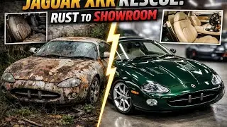 Abandoned Jaguar XKR (2000) RescueFull Restoration From Rust to Showroom 