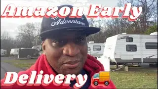 Amazon Early Delivery While Camping / Goture Car Fridge Preview / Sleep Ear Plugs Preview