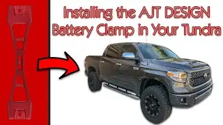 How to Install the AJT Design Battery Clamp on Your Tundra [4K]