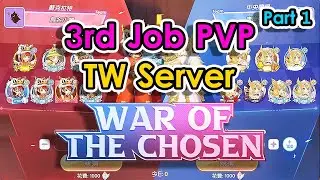 [ROX] Part 1 TW Server WOTC. How 3rd Job PVP Looks Like? | War Of The Chosen 2022