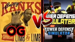 OG Neon Rave Dj Vs. TDS Neon Rave Dj! Tower Defense Simulator