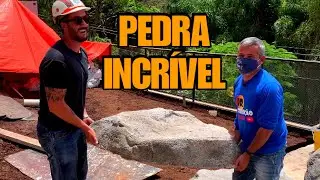Pedras artificiais, veja que incrível.