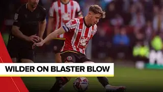 Chris Wilder on Oli Arblaster injury