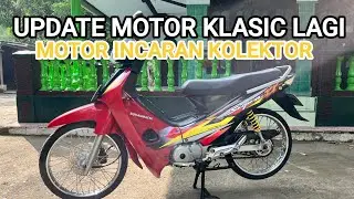 UPDATE MOTOR KOLEKSI📌📌SUPRA DOBLE X KONDISI MULUS CAT BARU INCARAN KOLEKTOR