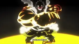 Luffy Gear 4th and X Drake Vs Numbers   One Piece