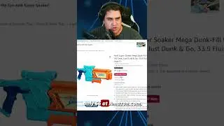 Nerf Super Soaker Mega Dunk-Fill Water Blaster Amazon Deal