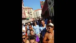FRENTE BOKERÓN Y MALAKA HINCHAS ( Parte 2) Corteo -  Jornada 1, Málaga - Osasuna