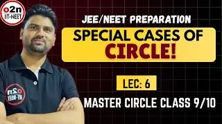 Circle Class 11 Lec 6: Equation & Theorems | JEE/NEET