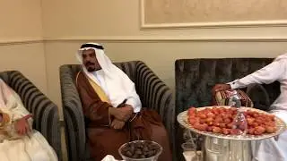حفل أسرة الزنيدي بعنيزة لمشائخ شمر و وجهاء القبائل وجمع من أعيان البلد