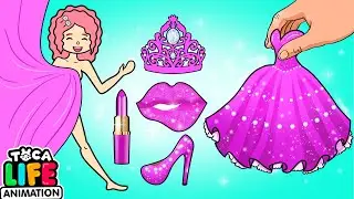 Choosing New Costumes | Fashion Dress Design | Toca Life World | Toca Animation