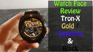 Watch Face Wednesday Review : Tron-X Animated Gear S2 Gear S3 Gear Sport