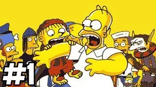 The Simpsons Game | Part 1 | The Land Of Chocolate | PlayStation 2 Gameplay | Walkthrough