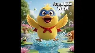 Super Duck Wow   #SuperDuckDuck #KidsCartoon #HindiCartoon #reels #shorts #ai #shortsvideo #trend