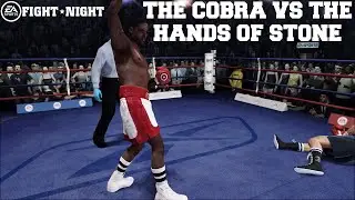 Fight Night Champion Legacy Mode Welterweight EABF Title Fight The Cobra Vs The Hands Of Stone🐍vs👊🏼🪨