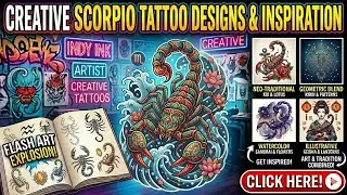 Top 100 Scorpio Tattoo Designs 🦂